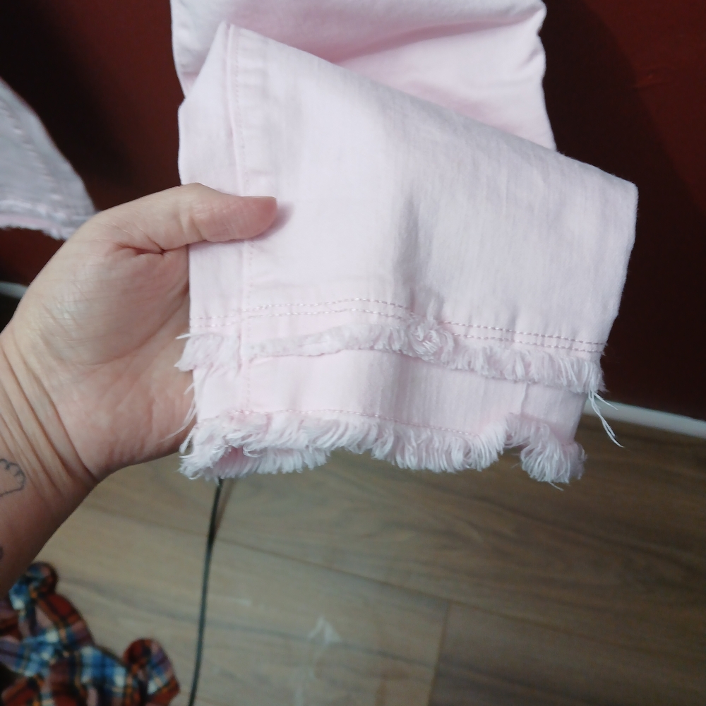 Lilly Pulitzer 29" South Ocean High Rise Calla Light Pink Jean Size 14 - Picture 5 of 16